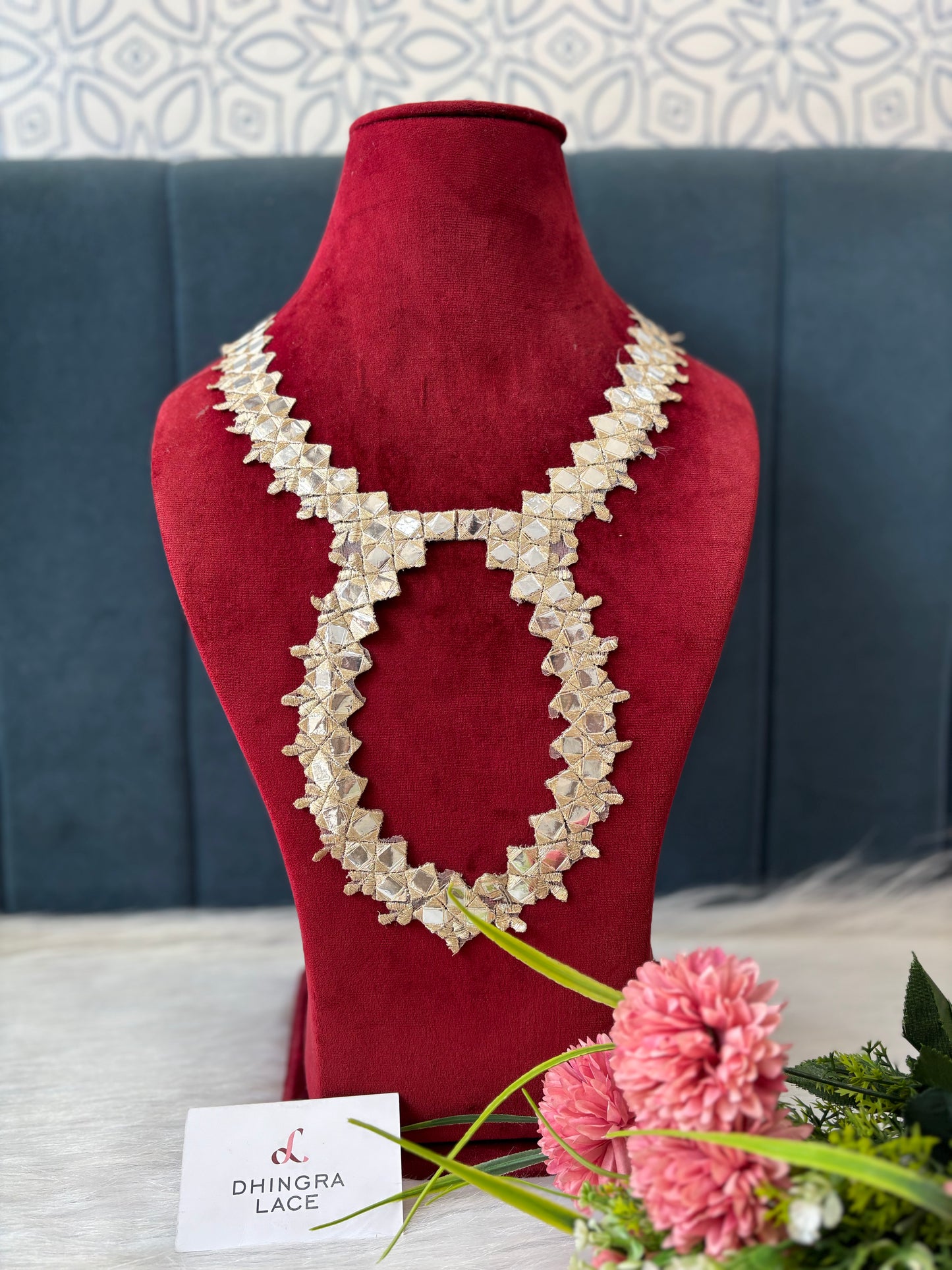 Beautiful keyhole neck patch only neck patch deal light gold 180325