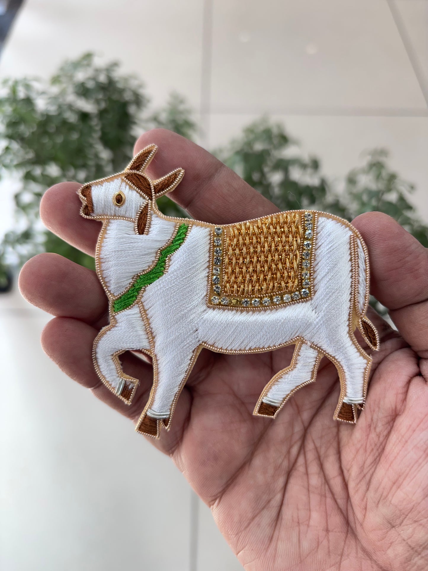 Beautiful Handwork Cow Patch 071125