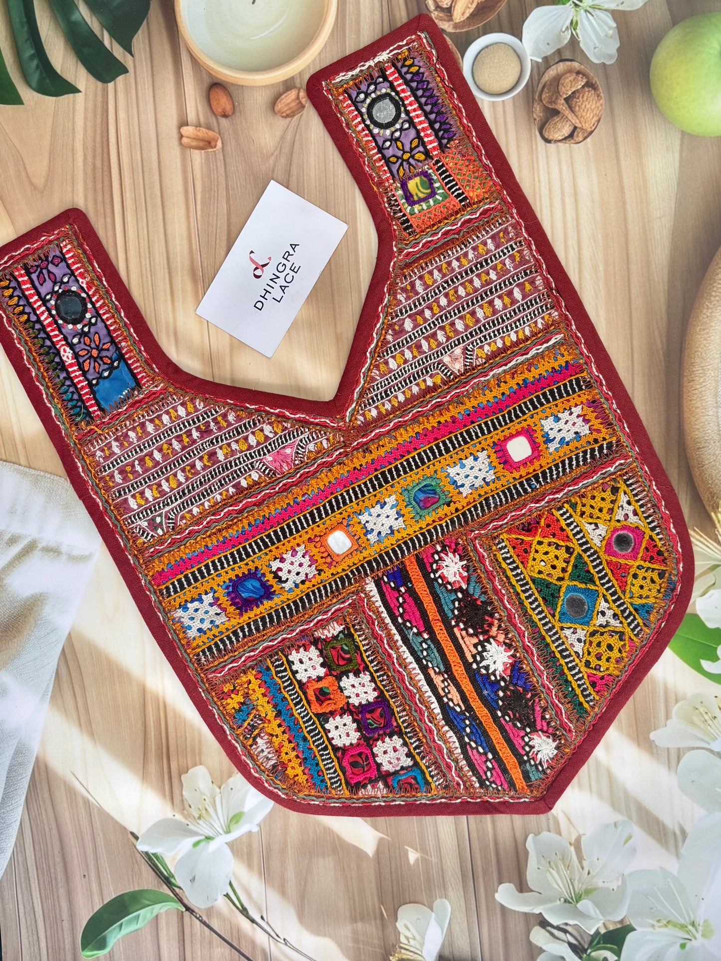 Beautiful Multicolour Boho Neck Patch 120725