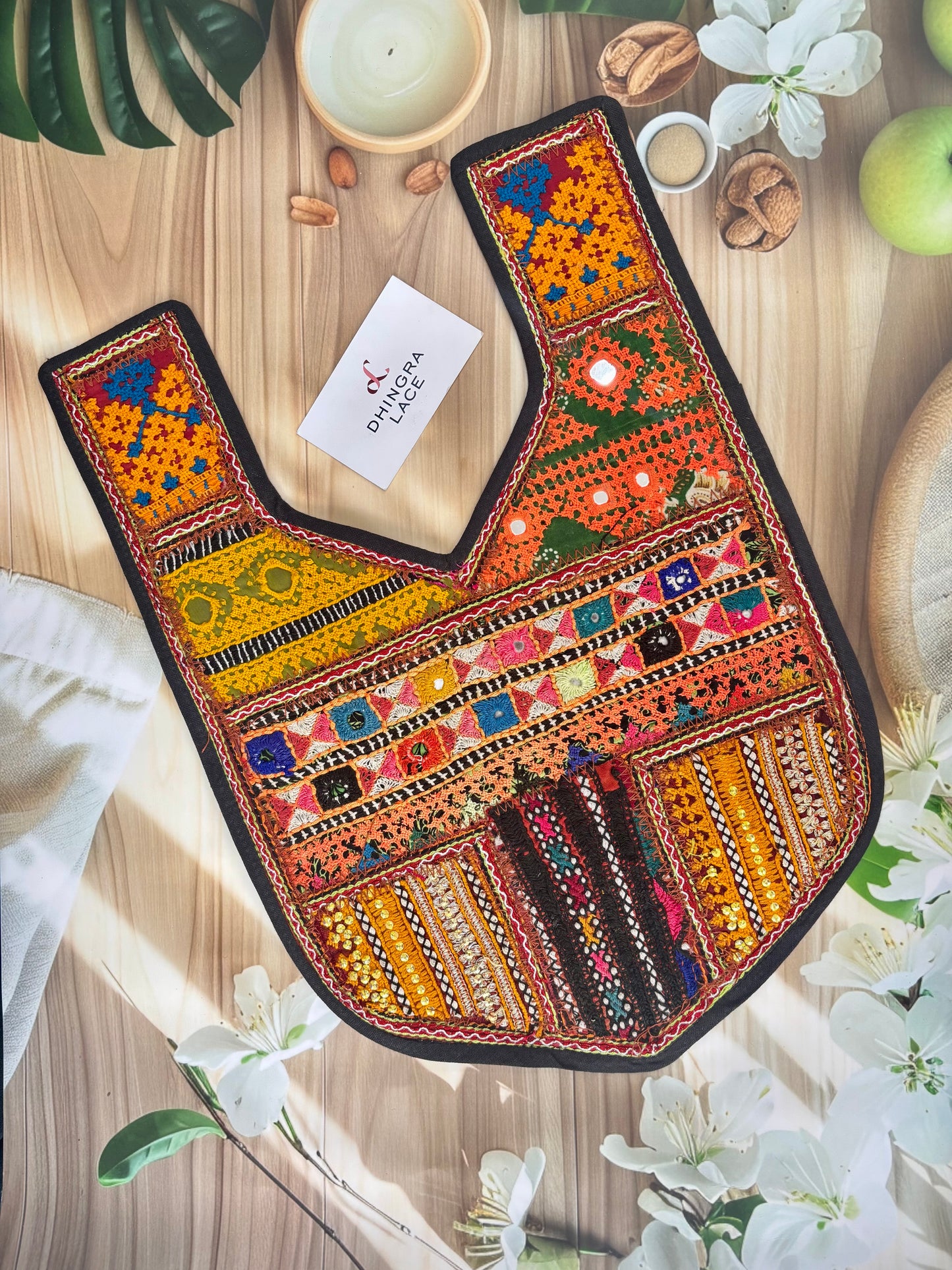 Beautiful Multicolour Neck Patch 120725