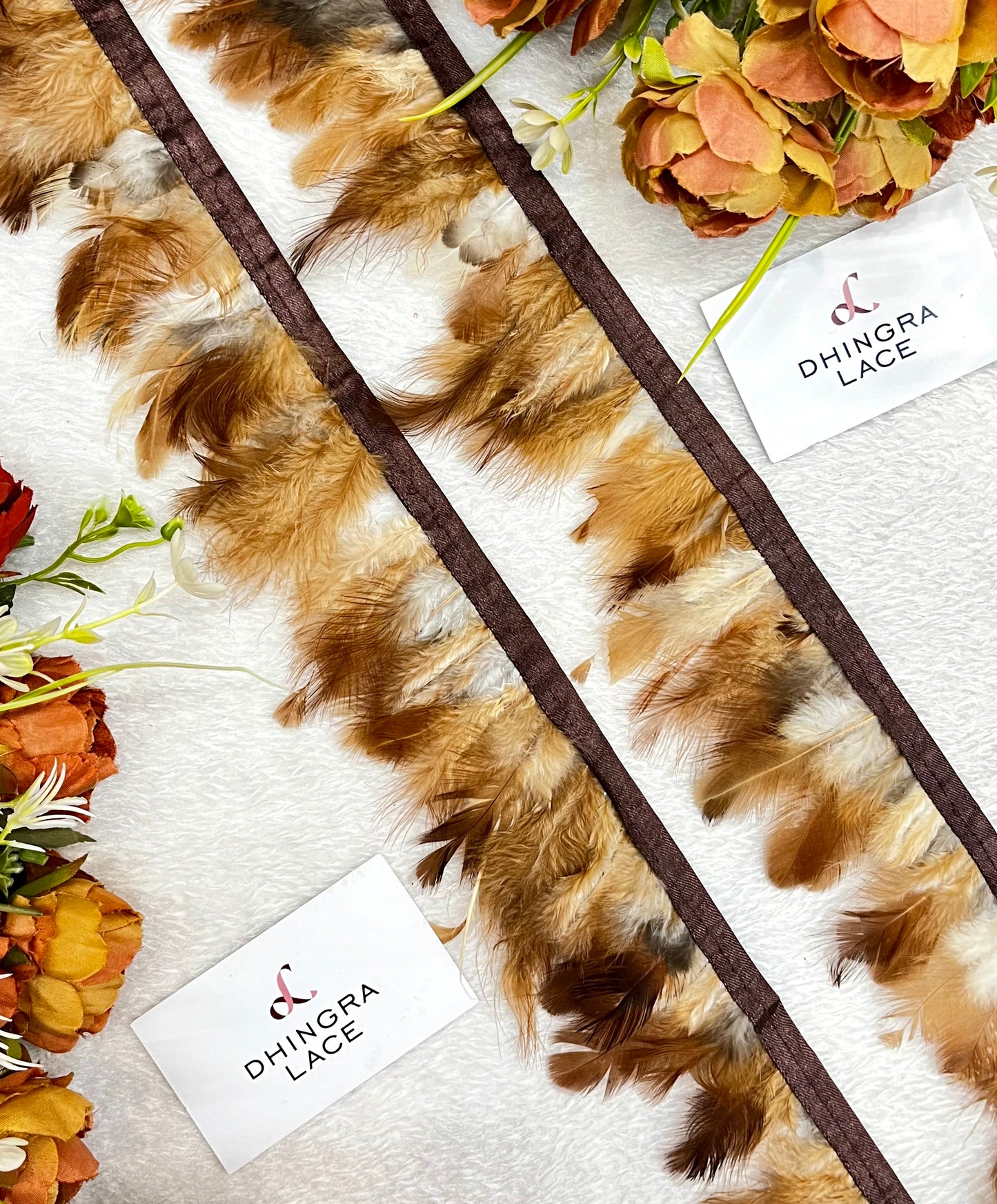 Beautiful Imported Feather Lace 2.5 Inches Broad 251124