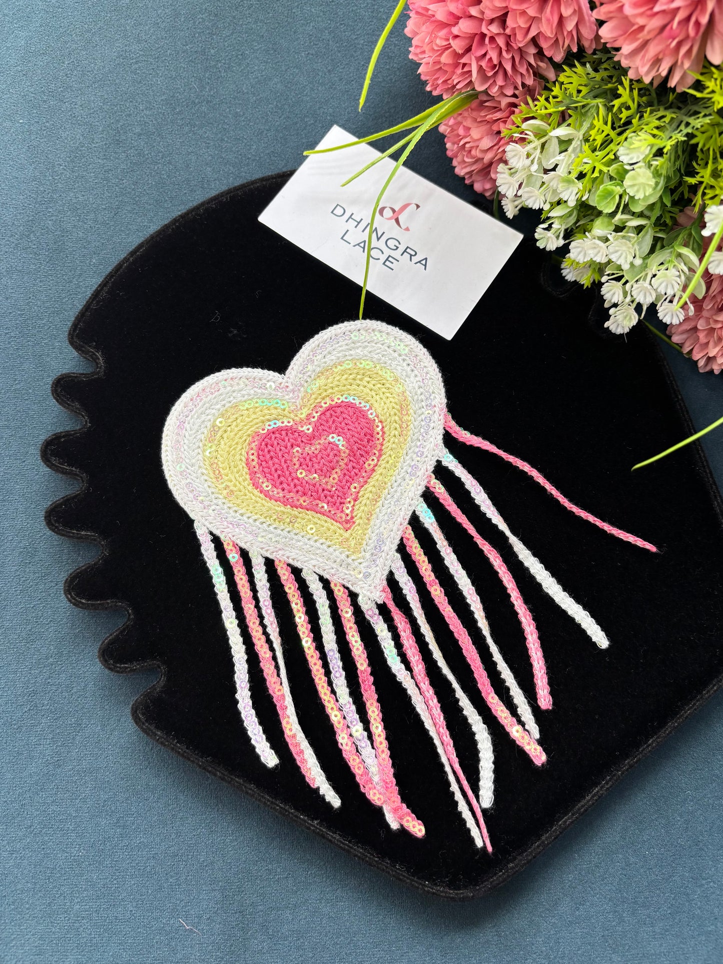 Beautiful Crochet Patch Multicolour 310525