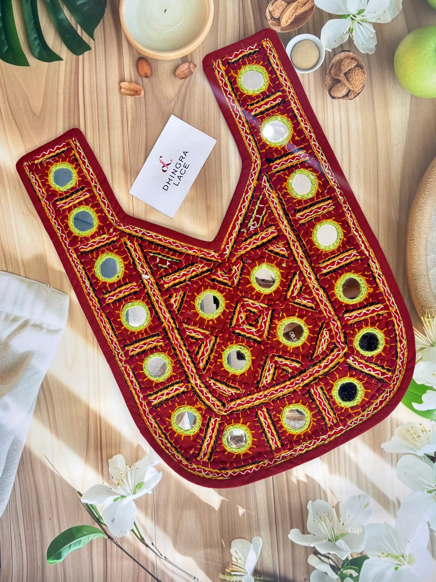 Beautiful Multicolour Boho Neck Patch 120725