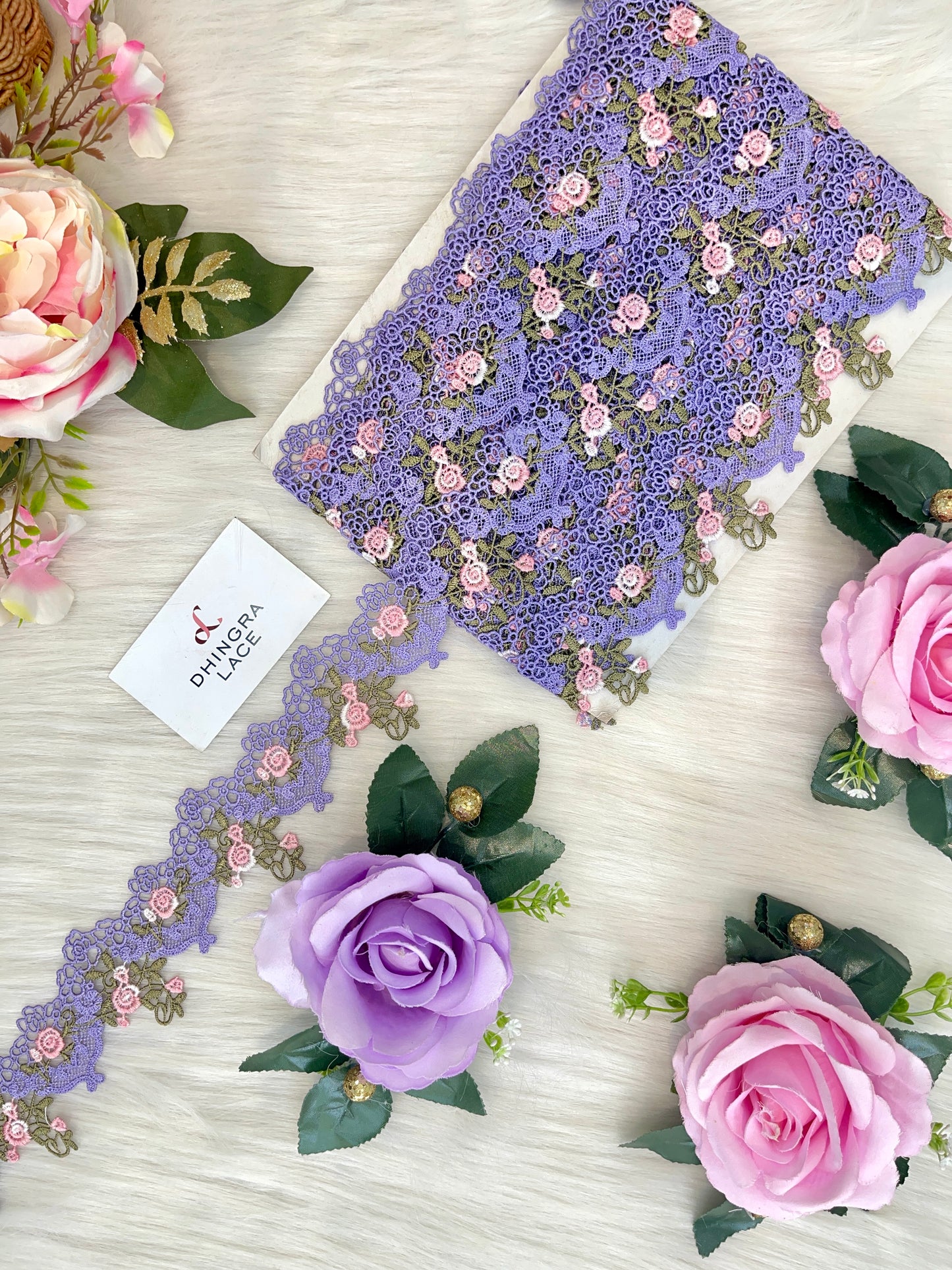 Beautiful Guipure Multicolor Lace 240525B