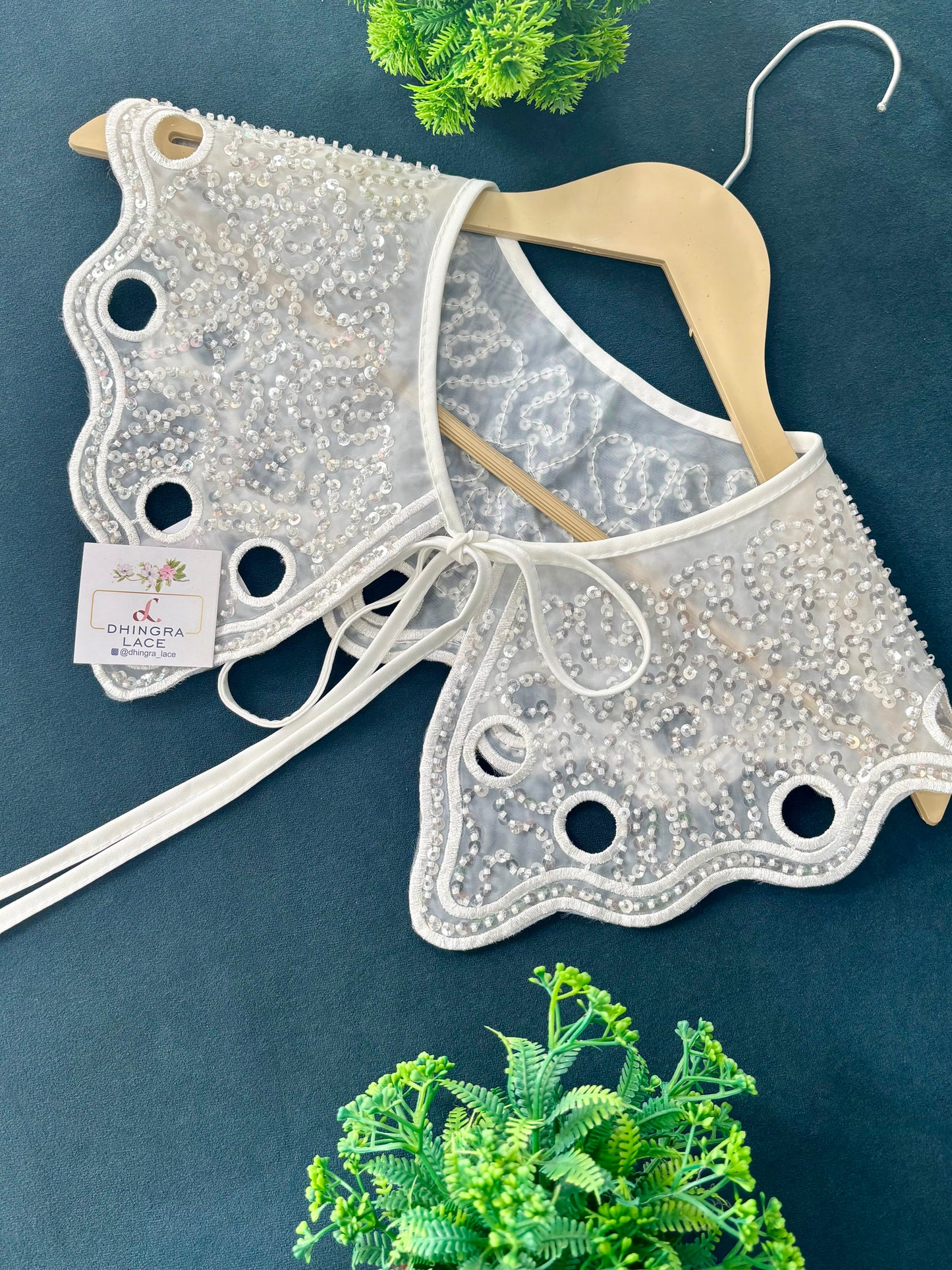 Beautiful Organza Based Cutdana Work Cape 290925