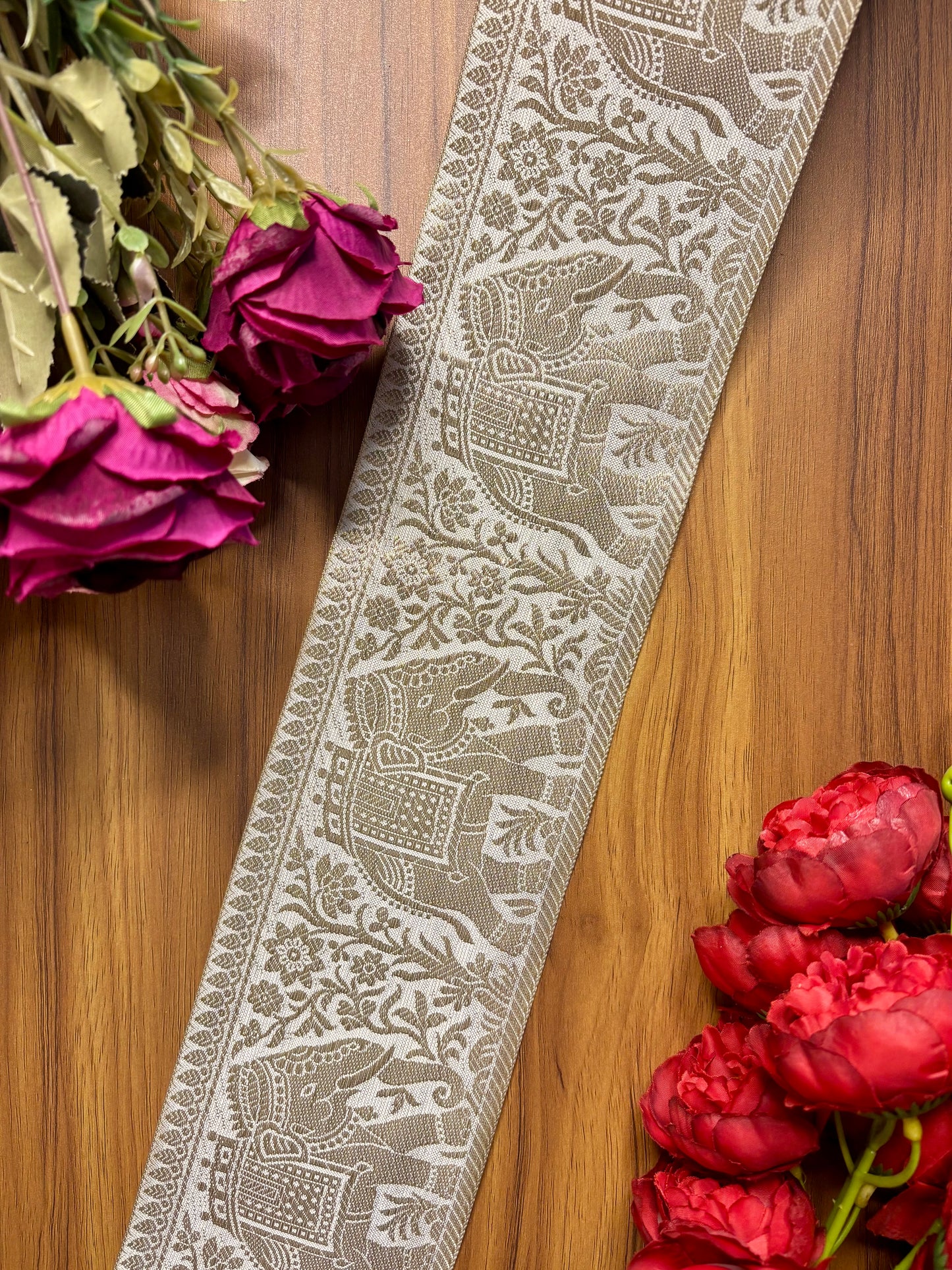 Beautiful Banarasi Lace 310126