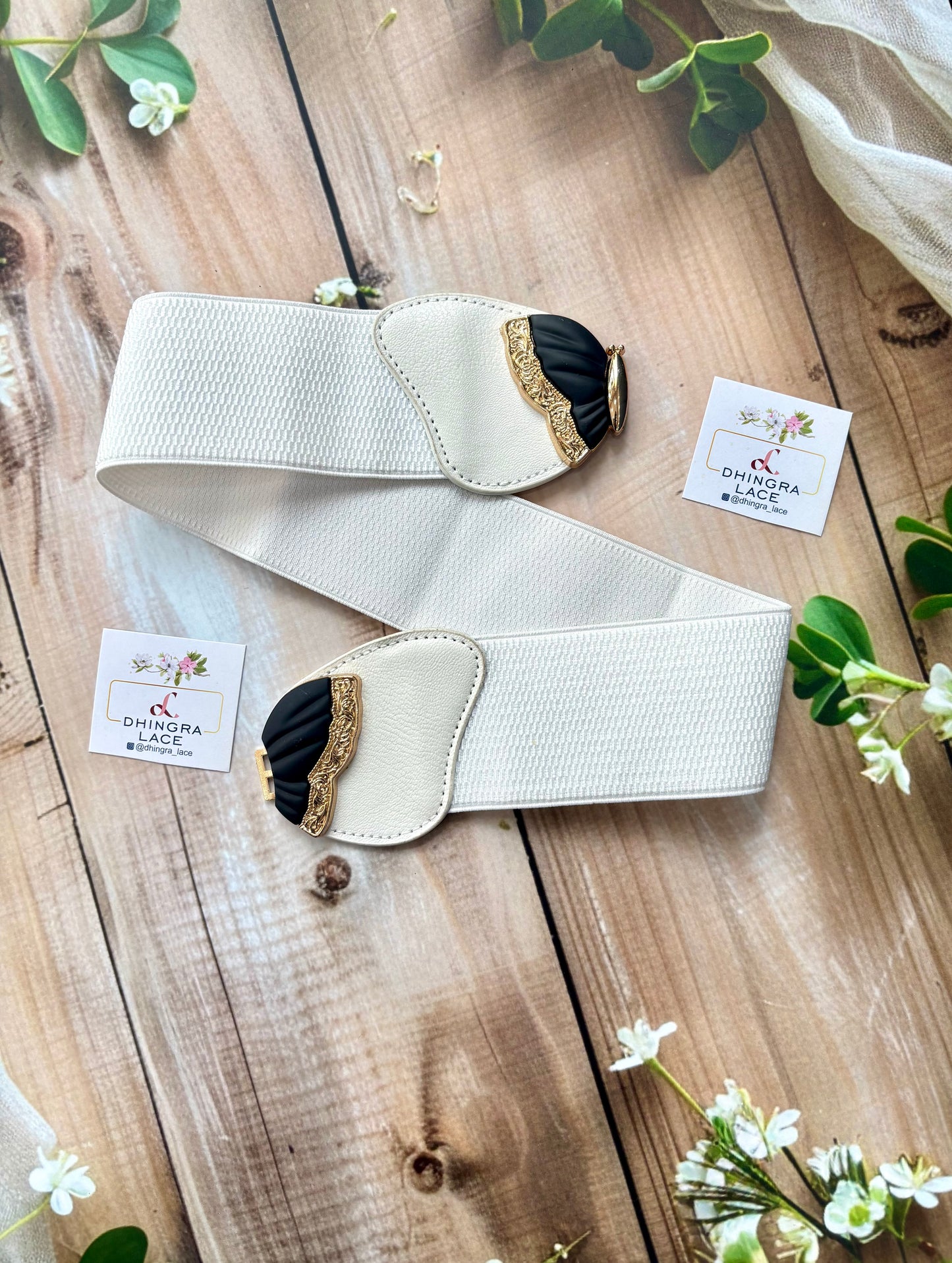 Beautiful Waist Belt White120825