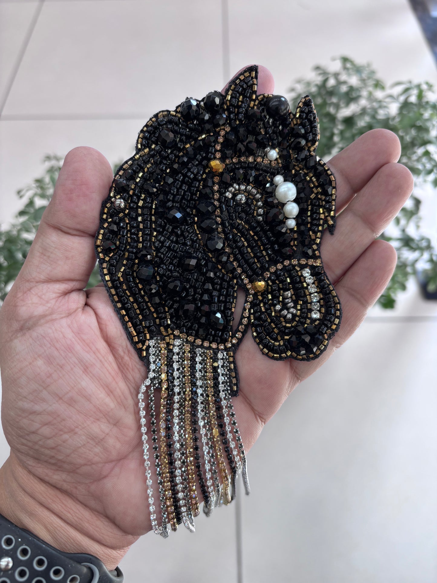 Beautiful Handwork Horse Patch 071125