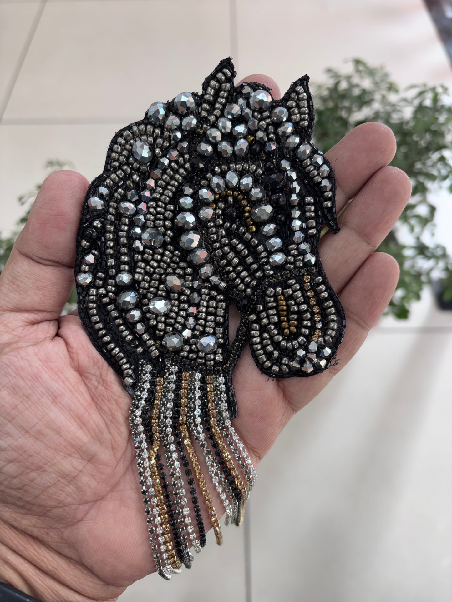 Beautiful Handwork Horse Patch 071125