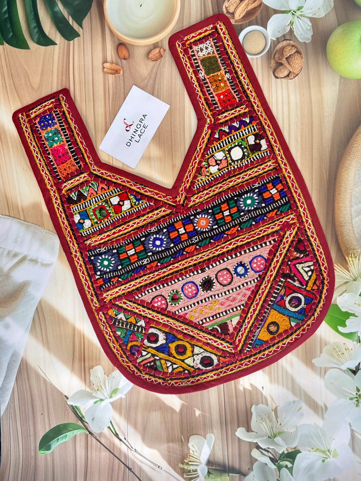 Beautiful Multicolour Boho Neck Patch 120725
