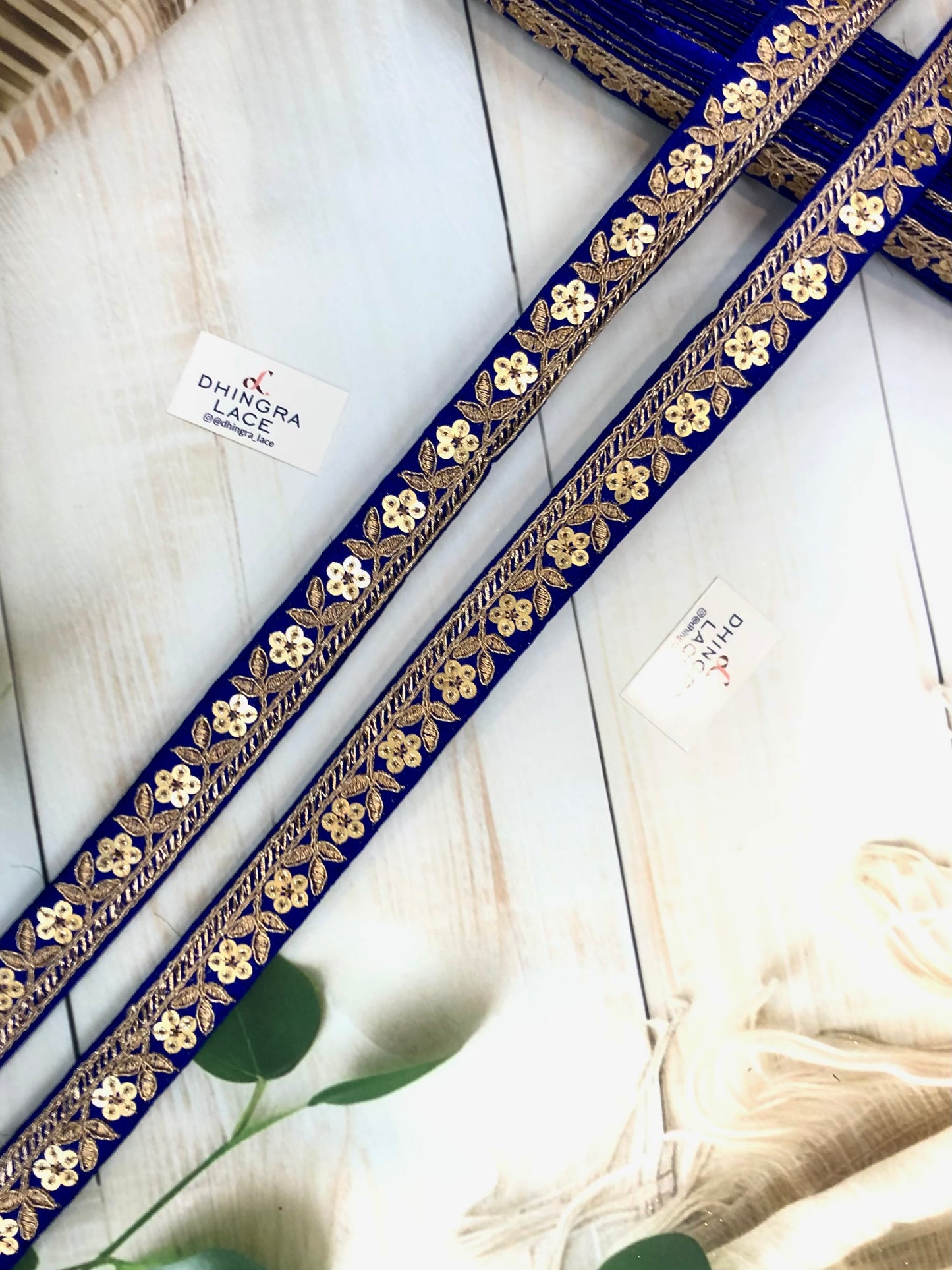 Beautiful Silk Based Zari Work Lace