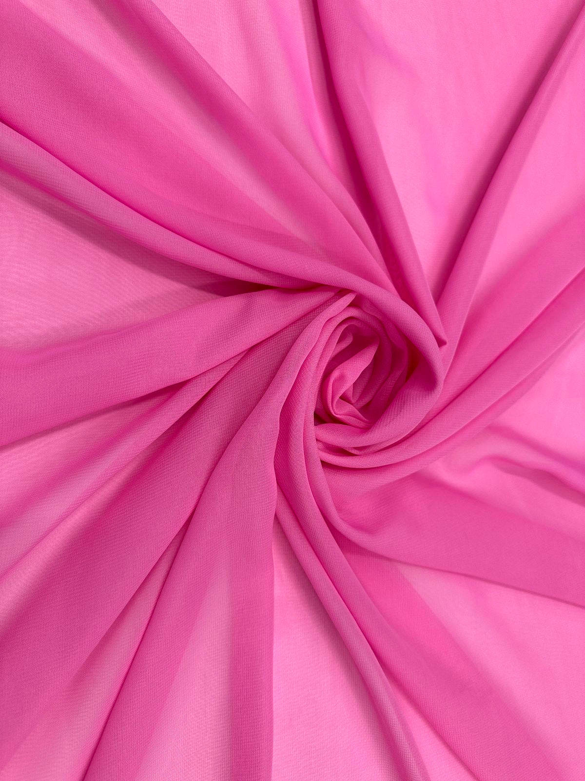 Super Fine Quality Georgette Fabric For Saree Salwar Kameez Gown & Dress, Width 44 Inches Pink