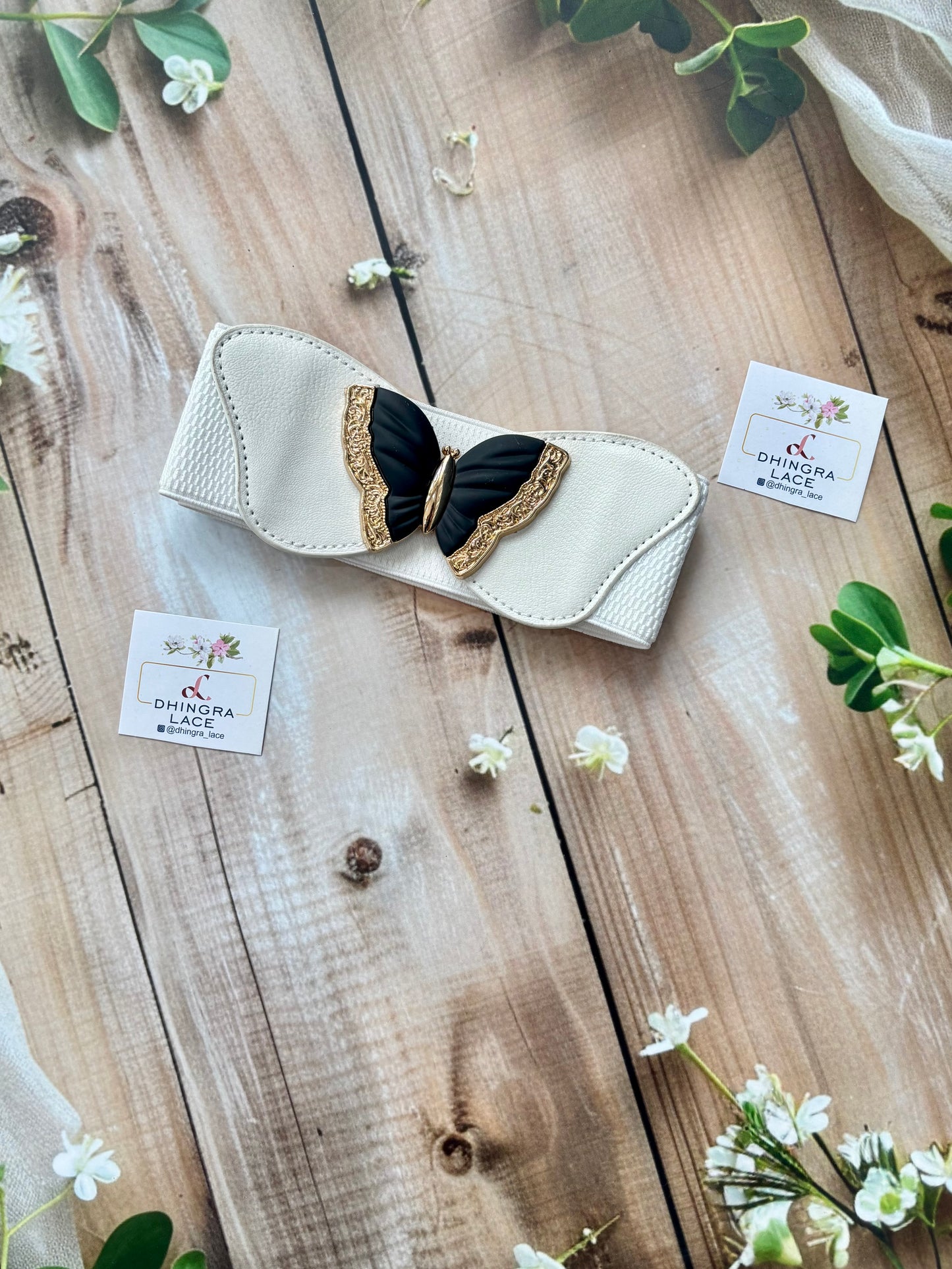 Beautiful Waist Belt White120825