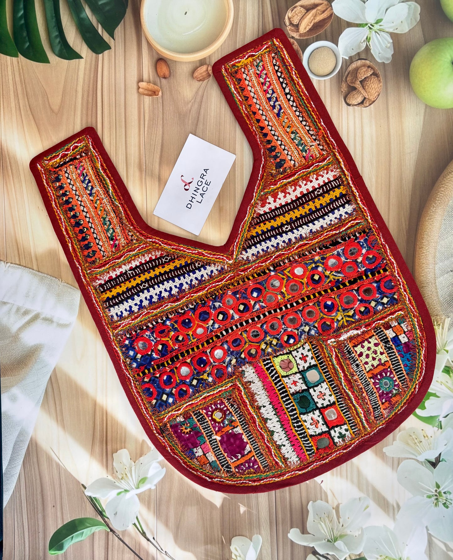 Beautiful Multicolour Boho Neck Patch 120725