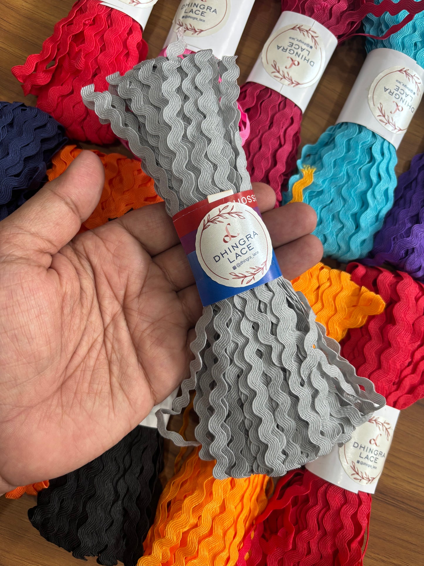 Beautiful Zigzag Ricrac Lace For Baby Dresses DIY Craft 25 Yards (22 Meters) 200226/160726