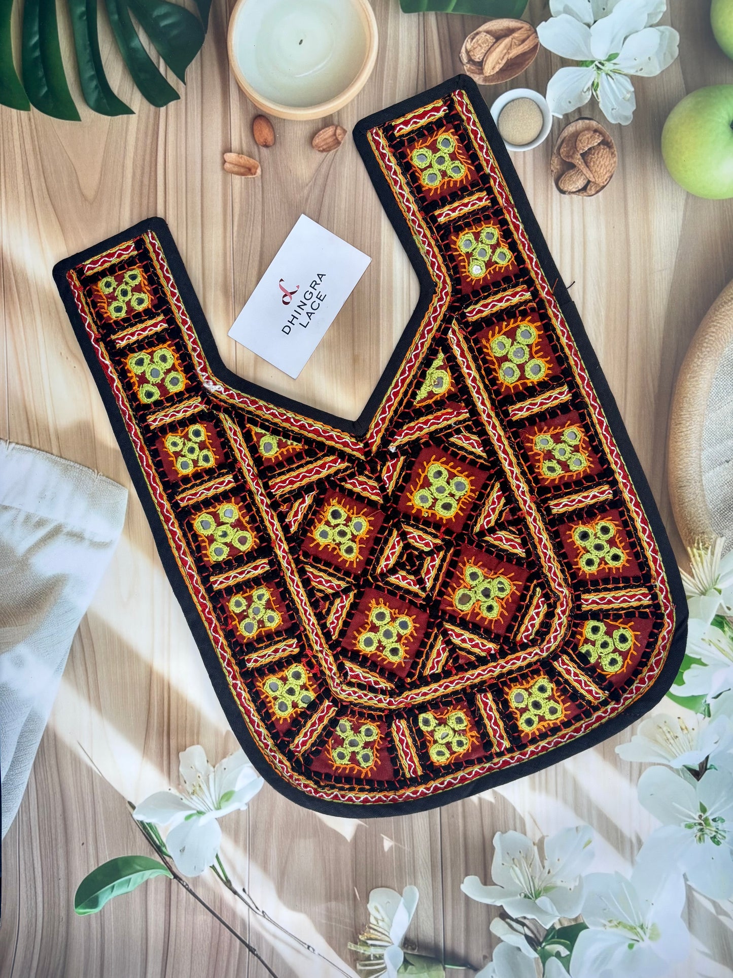 Beautiful Multicolour Neck Patch 120725