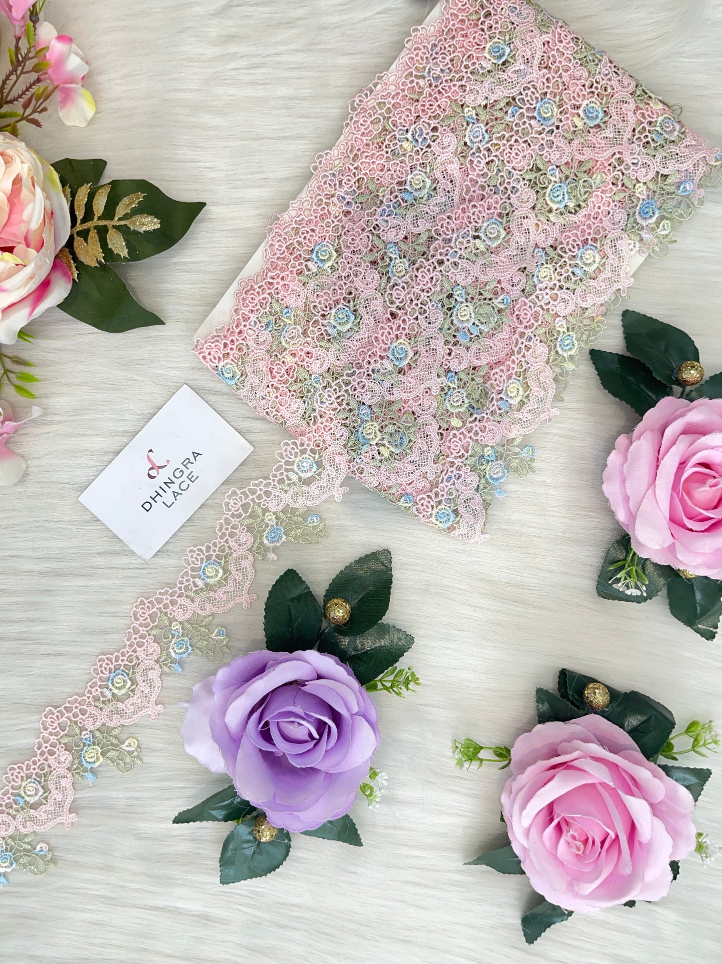 Beautiful Guipure Multicolor Lace 240525B