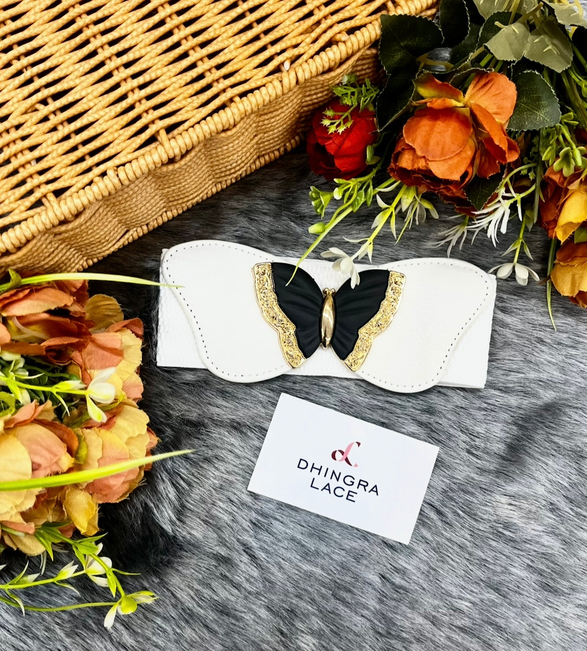 Beautiful Waist Belt White120825