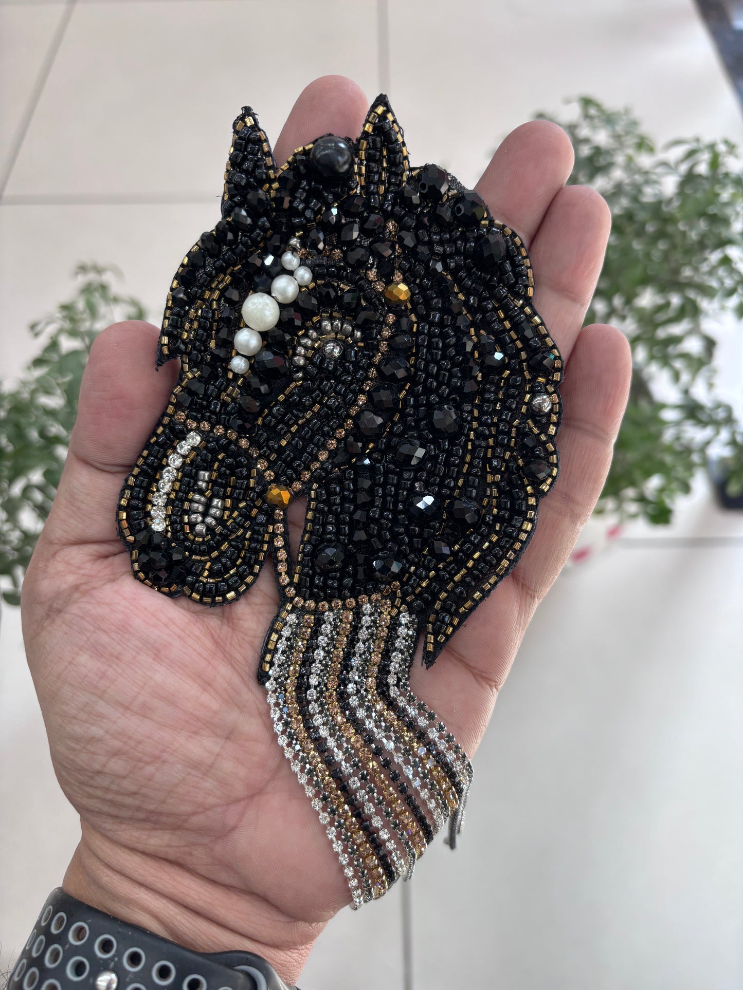 Beautiful Handwork Horse Patch 071125