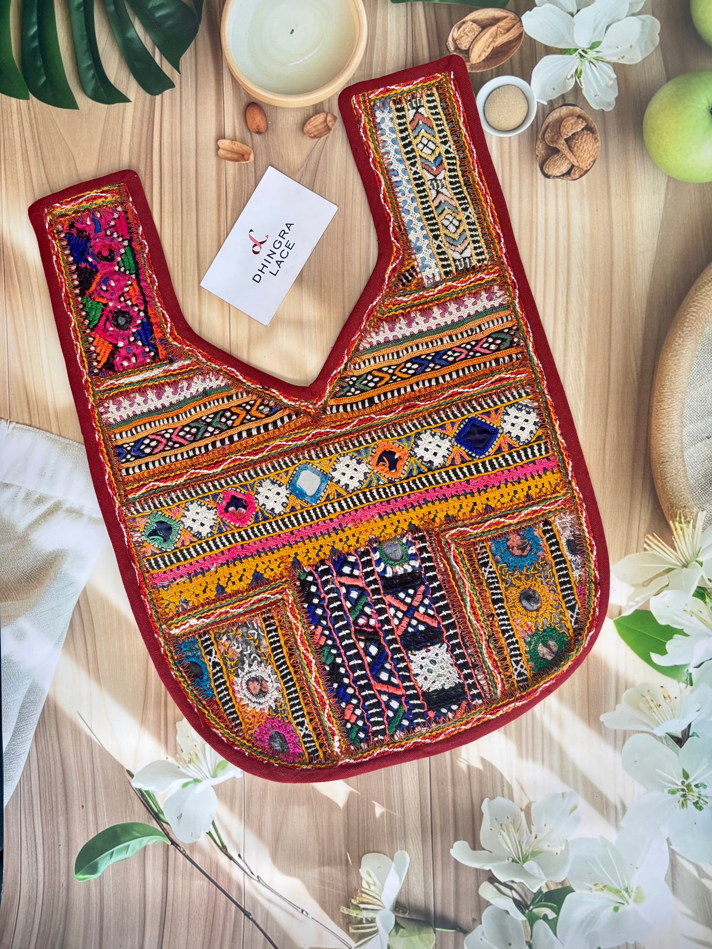Beautiful Multicolour Boho Neck Patch 120725