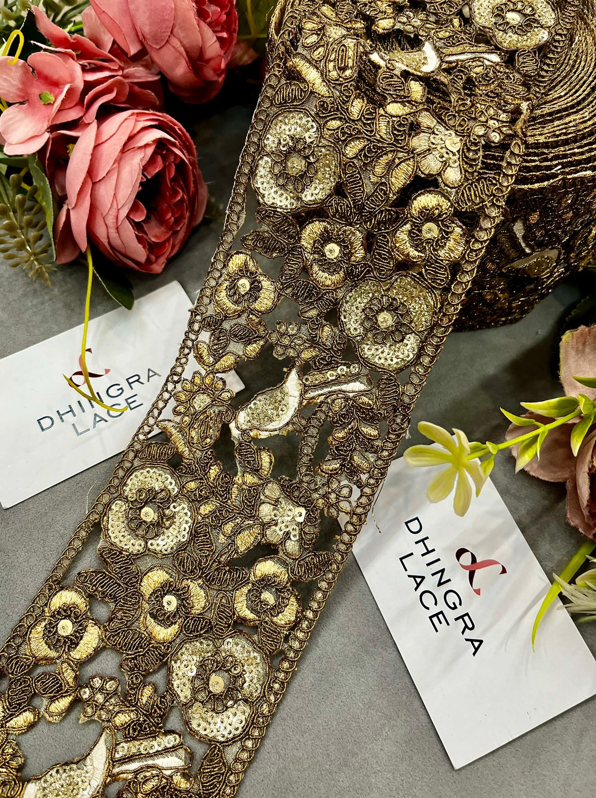 Beautiful Cutwork 3 Inches Broad Border 280824