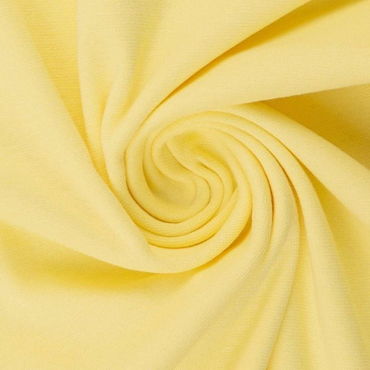 Super Fine Quality Georgette Fabric For Saree Salwar Kameez Gown & Dress, Width 44 Inches Lemon Yellow 135