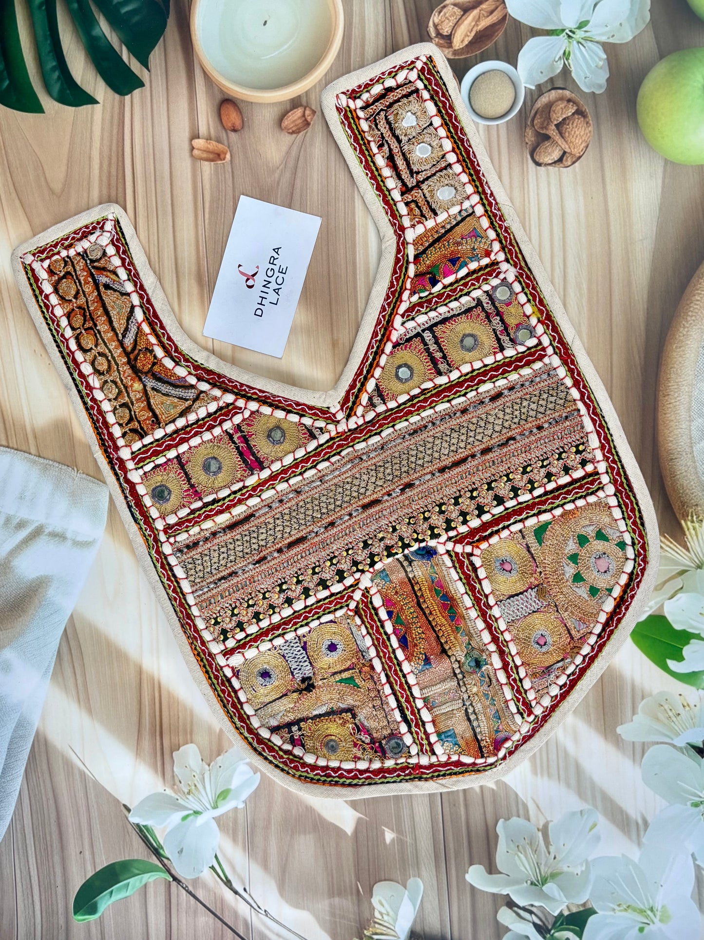 Beautiful Multicolor Neck Patch 120725