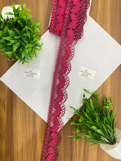 Beautiful Net Based Zari Work Guipure Lace (1 Meter) 090626
