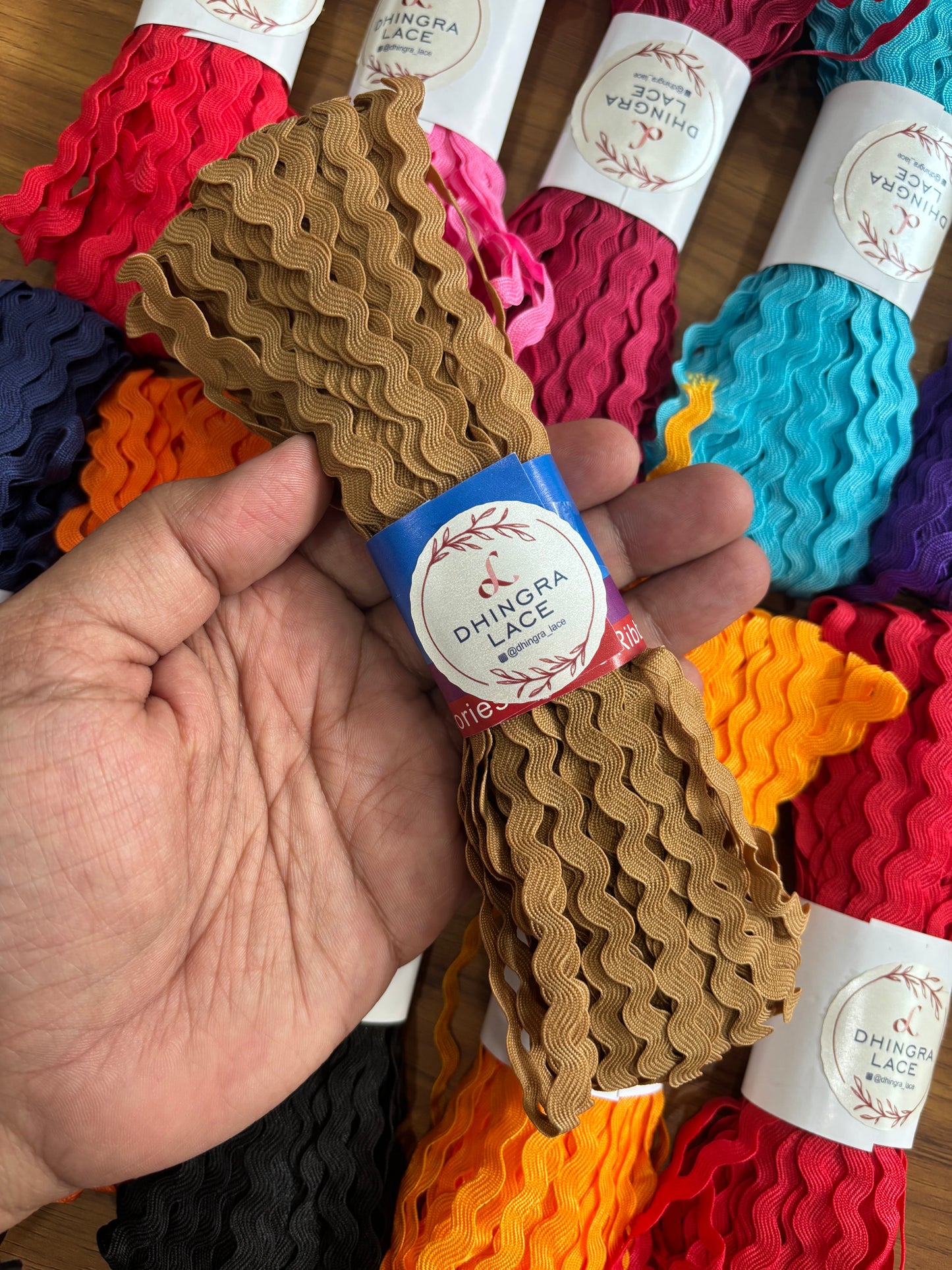 Beautiful Zigzag Ricrac Lace For Baby Dresses  DIY Craft 25 Yards (22 Meters) 200226/160726