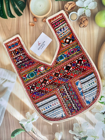 Beautiful Multicolor Neck Patch 120725