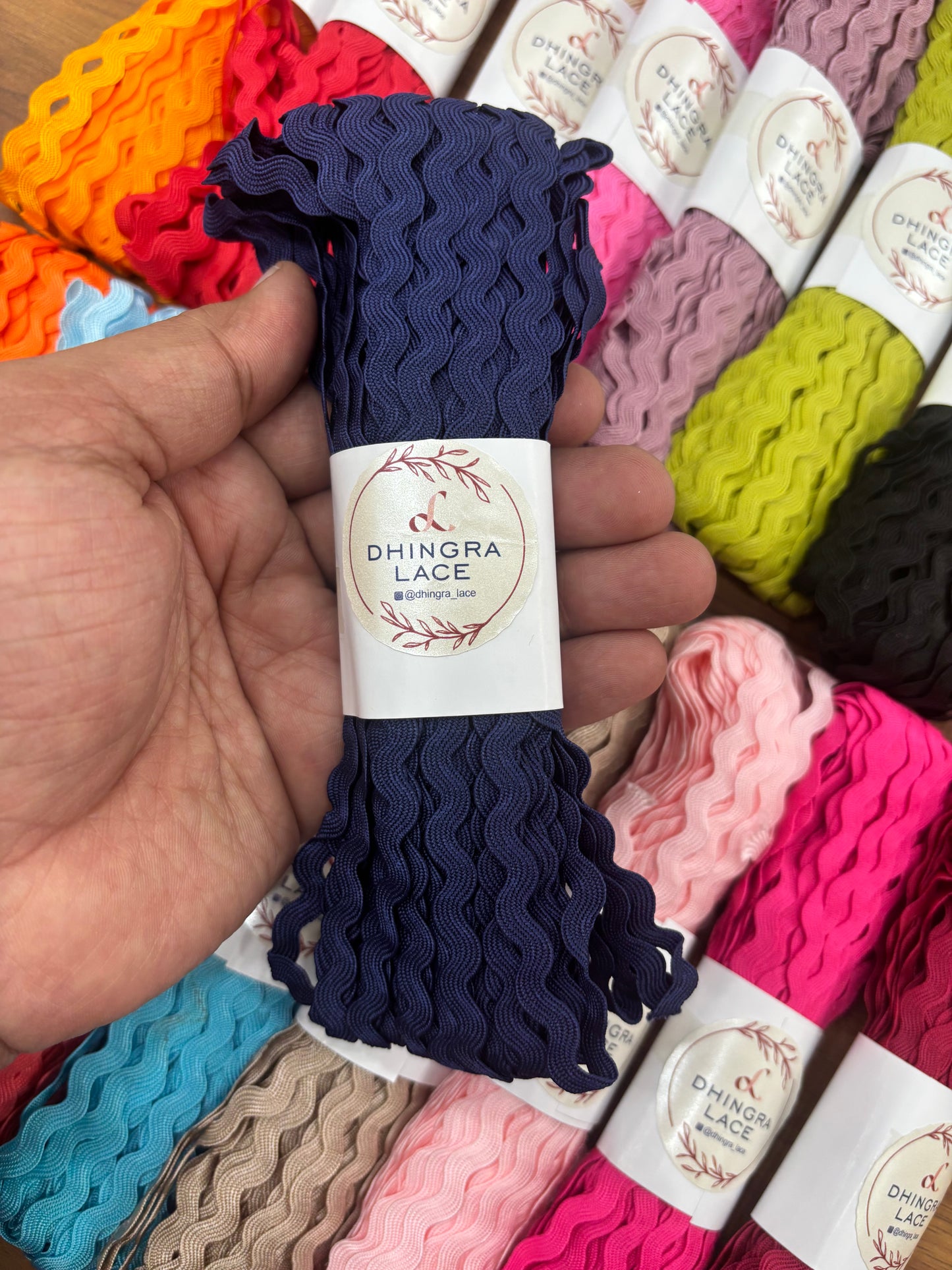 Beautiful Zigzag Ricrac Lace For Baby Dresses  DIY Craft 25 Yards (22 Meters) 200226/160726