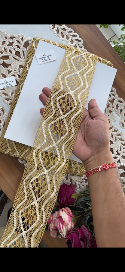 Zari Borders Dyeable (3 Meters) 260926A