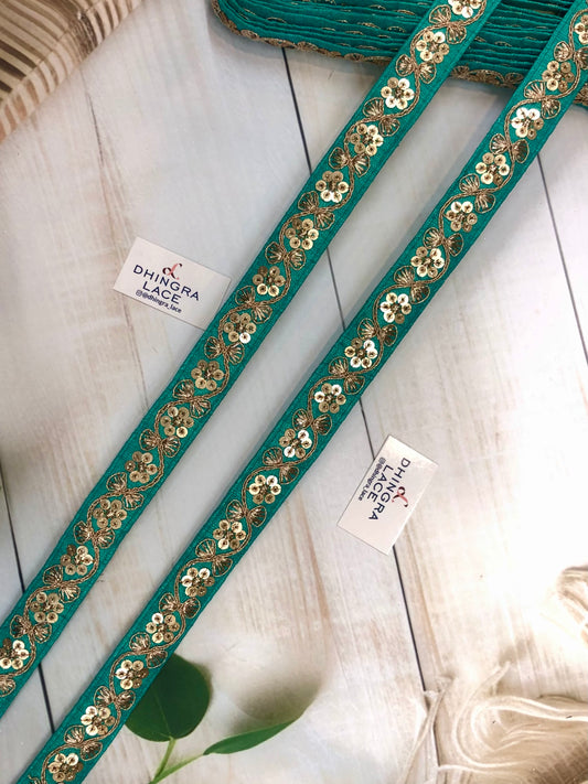 Beautiful Silk Based Zari Work Lace