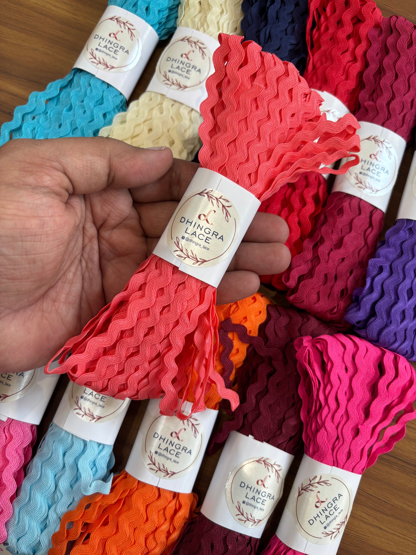 Beautiful Zigzag Ricrac Lace For Baby Dresses  DIY Craft 25 Yards (22 Meters) 200226/160726