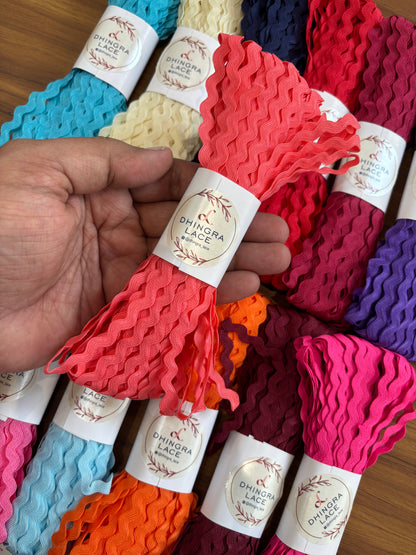 Beautiful Zigzag Ricrac Lace For Baby Dresses  DIY Craft 25 Yards (22 Meters) 200226/160726