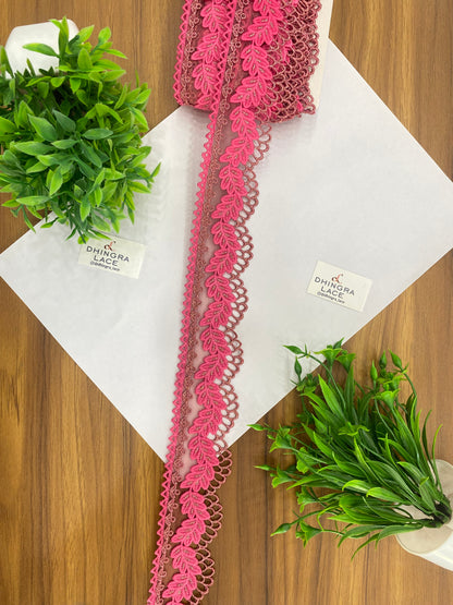Beautiful Net Based Zari Work Guipure Lace (1 Meter) 090626
