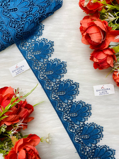 Beautiful Net Based Guipure Laces (1 Meter) 010726