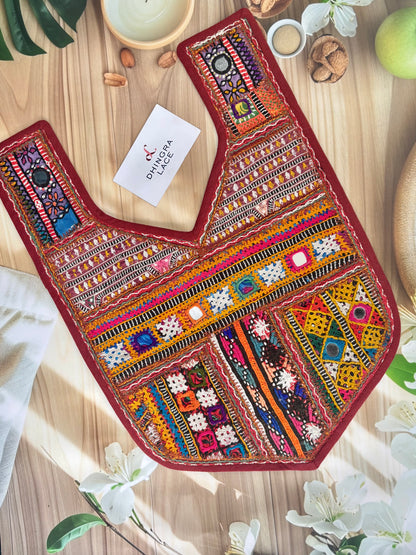 Beautiful Multicolour Boho Neck Patch 120725