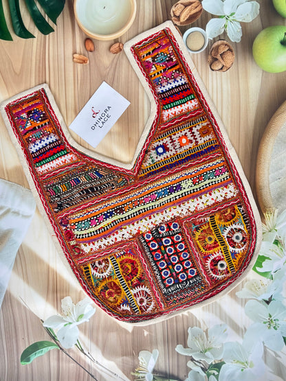 Beautiful Multicolor Neck Patch 120725