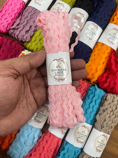 Beautiful Zigzag Ricrac Lace For Baby Dresses  DIY Craft 25 Yards (22 Meters) 200226/160726