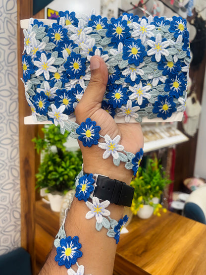 Beautiful Guipure Flower Lace (1 Meter) 240626