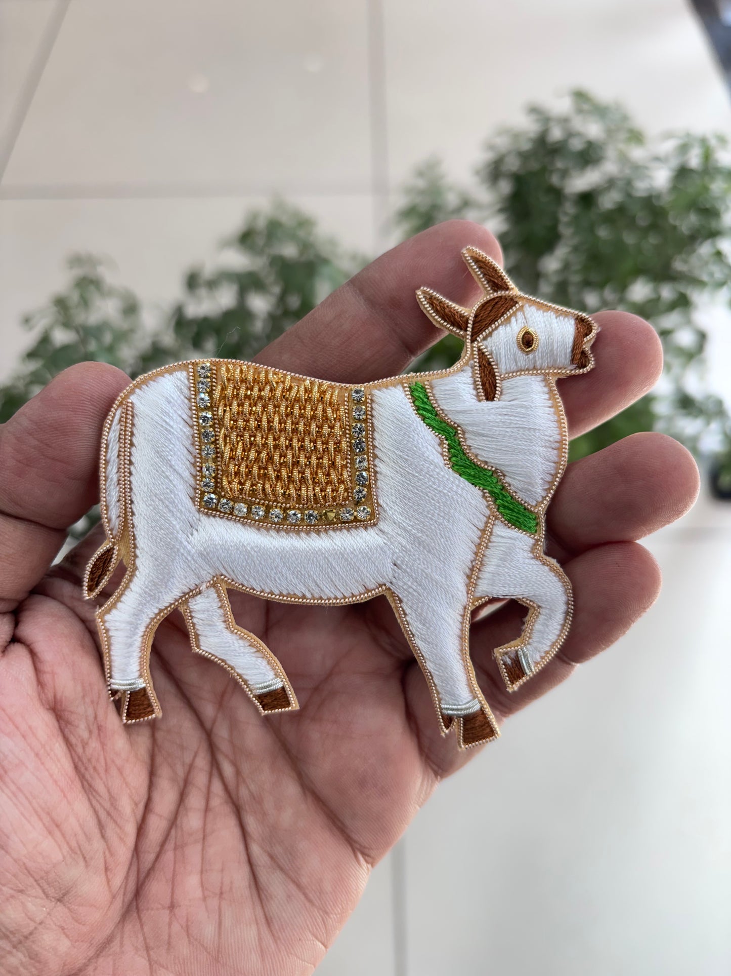 Beautiful Handwork Cow Patch 071125