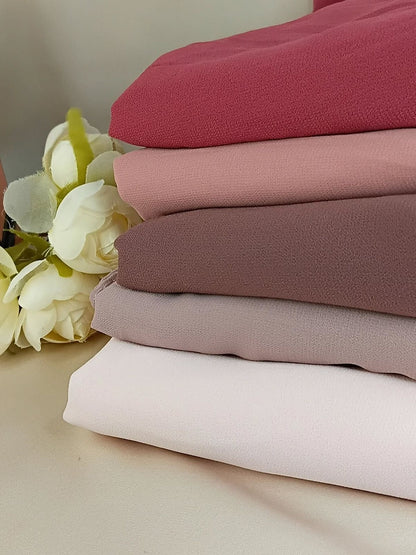 Super Fine Quality Georgette Fabric For Saree Salwar Kameez Gown & Dress, Width 44 Inches 123456