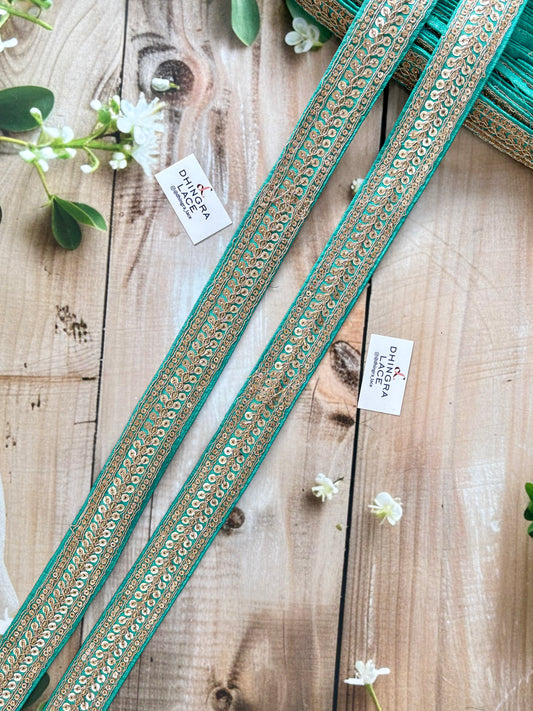 Beautiful Silk Based Zari Work Lace