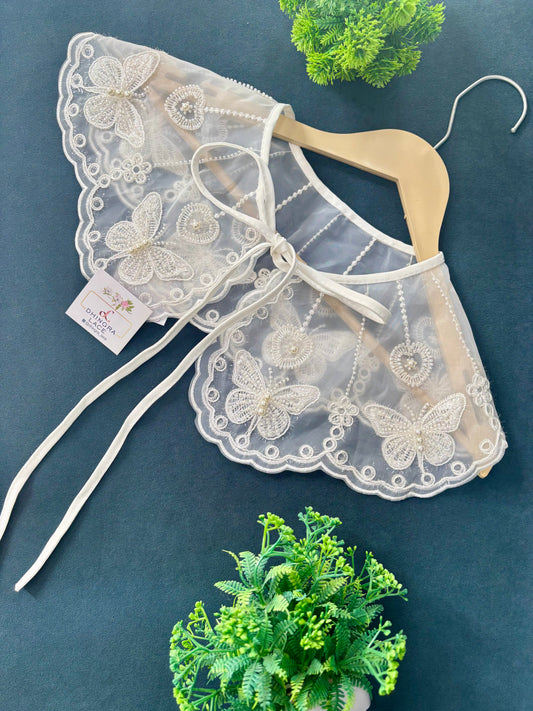 Beautiful Organza Based Cutdana Work Cape 290925