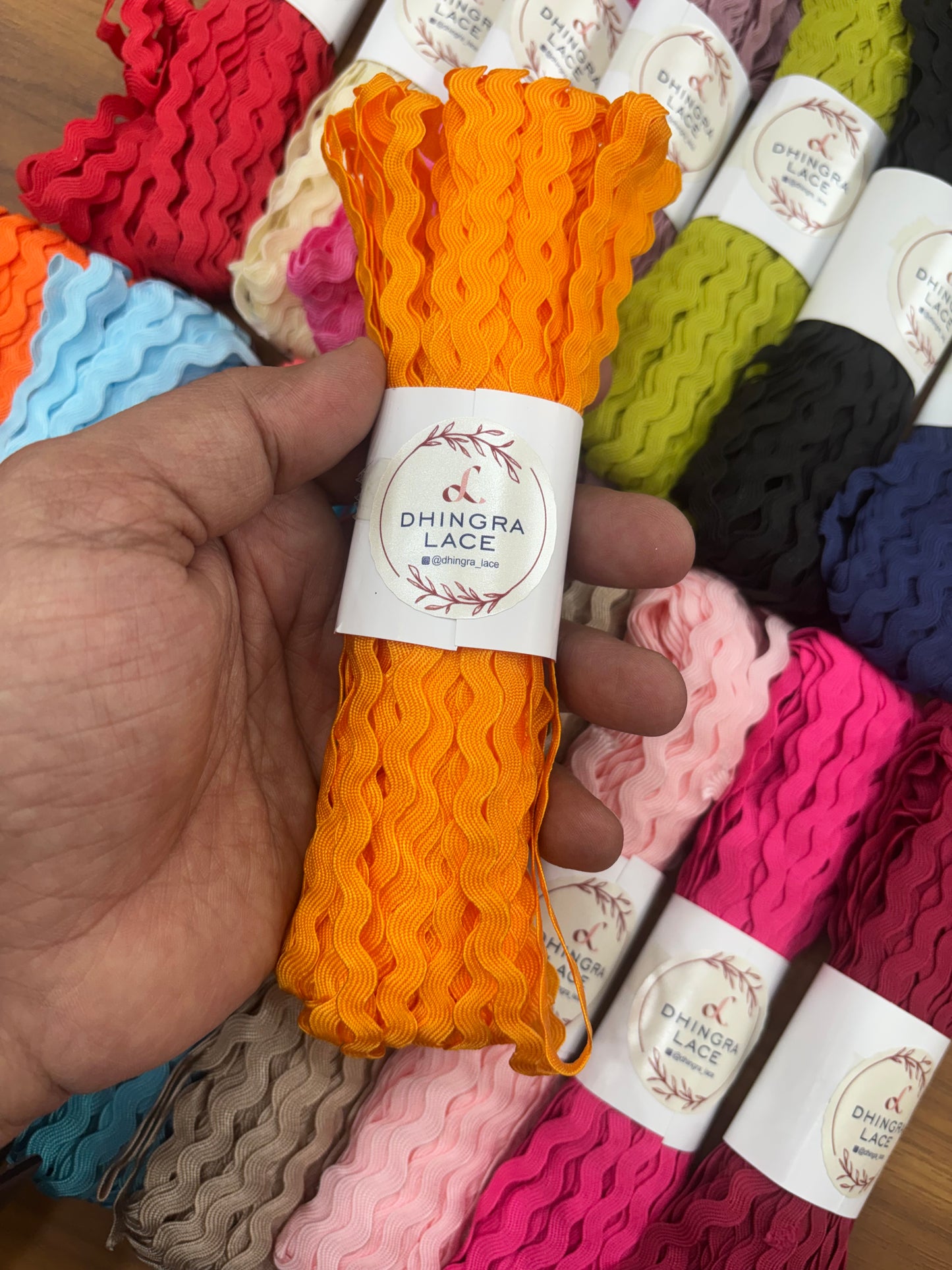 Beautiful Zigzag Ricrac Lace For Baby Dresses  DIY Craft 25 Yards (22 Meters) 200226/160726