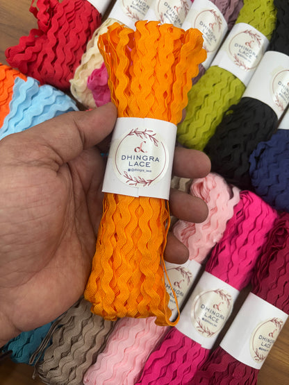 Beautiful Zigzag Ricrac Lace For Baby Dresses  DIY Craft 25 Yards (22 Meters) 200226/160726