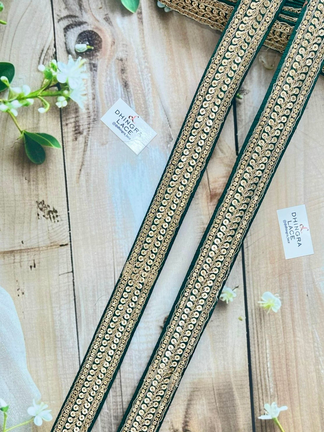 Beautiful Silk Based Zari Work Lace