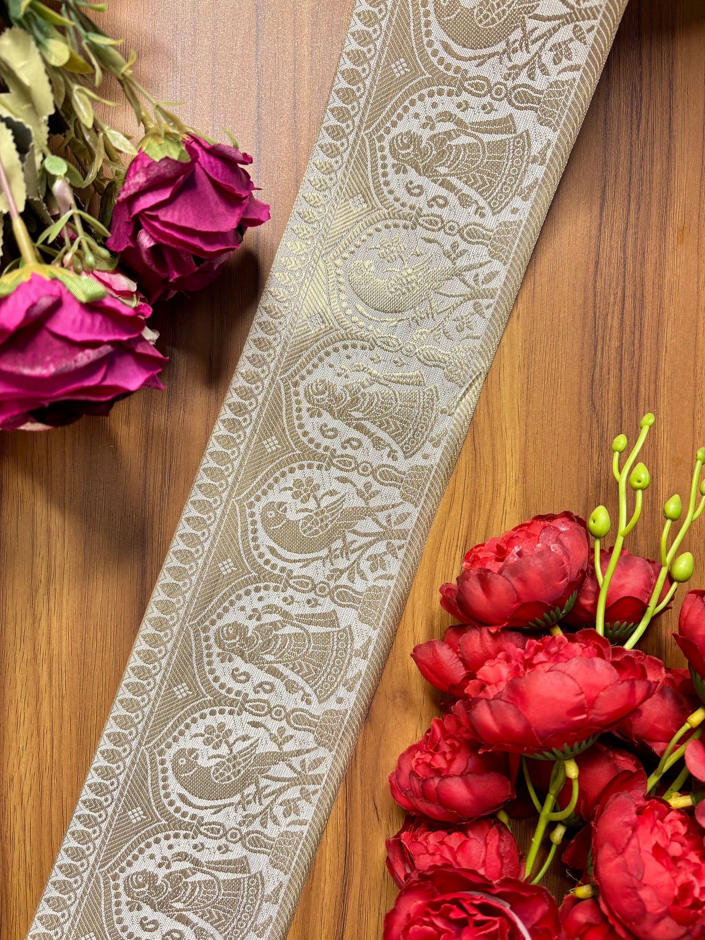 Beautiful Banarasi Lace 310126