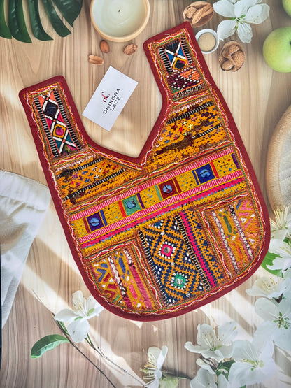 Beautiful Multicolour Boho Neck Patch 120725